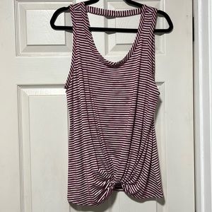 Striped Sleeveless Top